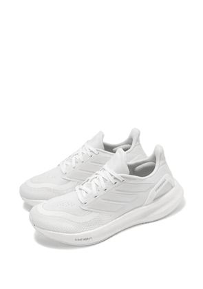 adidas Pureboost 23 logo detail sneakers - White