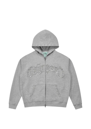 GODSPEED Symmetric Studded V2 hoodie - Grey
