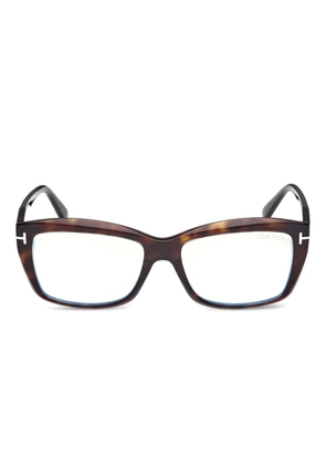 TOM FORD Eyewear tortoiseshell glasses - Brown