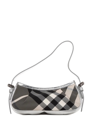 Burberry Pre-Owned check-pattern shoulder bag - Grey