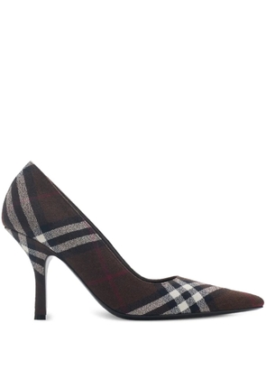 Burberry Check Dame pumps - Brown