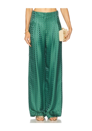 Veronica Beard Colter Pant in Green. Size 12. Also in 14.