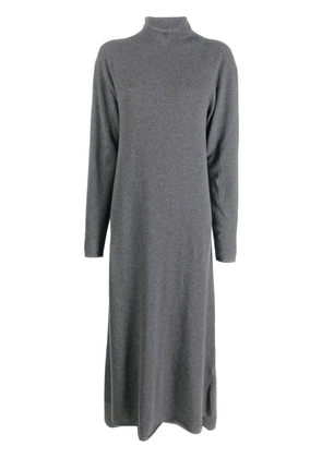 Jil Sander high-neck knitted dress - Grey