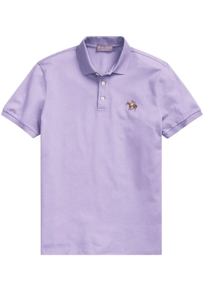 Ralph Lauren Purple Label slim-cut piqué polo shirt