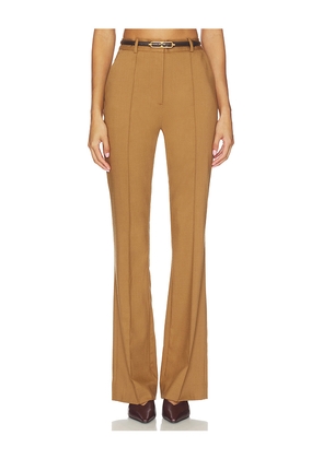 Veronica Beard Gracie Pant With Belt in Nude. Size 0. Also in 2, 4, 6.