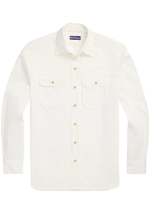 Ralph Lauren Purple Label cotton shirt - White