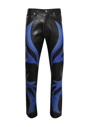 Martine Rose leather trousers - Black