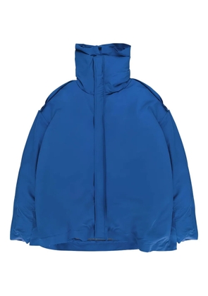 Bianca Saunders Outline puffer jacket - Blue