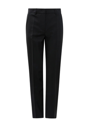 Semper belt-loops trousers - Black