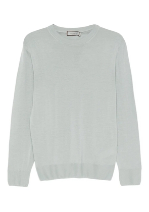 Canali round-neck wool sweater - Blue