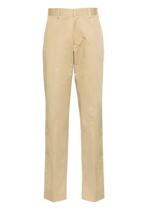 Lardini mid-rise tapered chinos - Neutrals