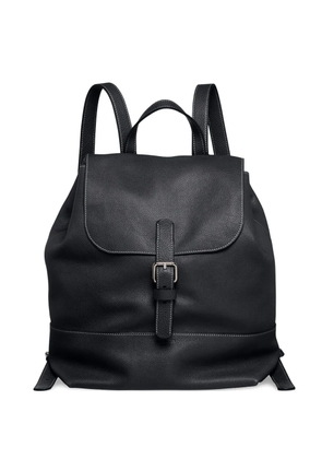Giorgio Armani buckled backpack - Black
