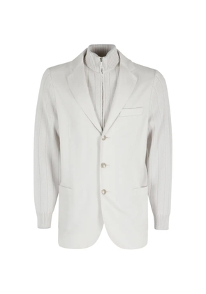 Eleventy layered blazer - Grey