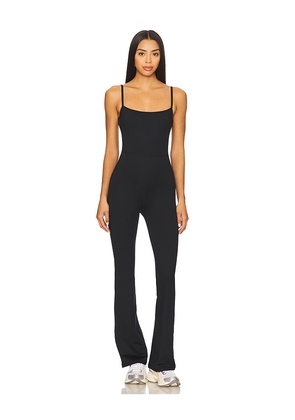 WellBeing + BeingWell FlowWell Aurora Jumpsuit in Black. Size L. Also in M, XL.