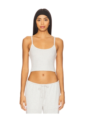 WellBeing + BeingWell Shiloh Tank in Light Grey. Size L. Also in M, S, XL.