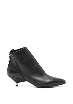 Metisse pointed boots - Black