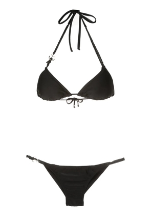 Amir Slama anchor-detail triangle-cup bikini - Black