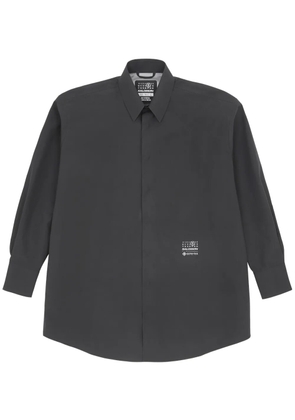 MM6 Maison Margiela X Salomon numeric-print shirt - Black