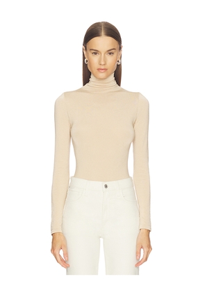 Wolford Colorado String Bodysuit in Beige. Size L. Also in M, S, XS.