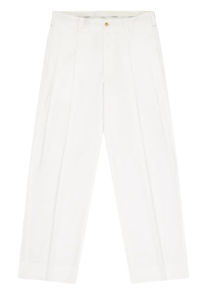 Laneus Double Pence loose-fit trousers - White