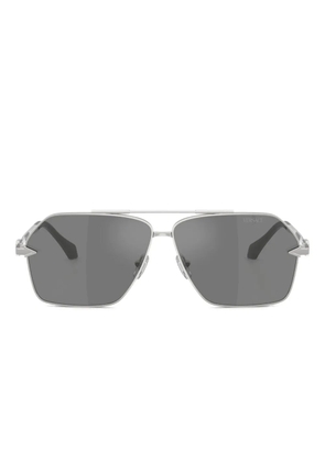 Versace Eyewear pilot-frame sunglasses - Silver