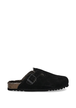 Scholl buckle detail mules - Black