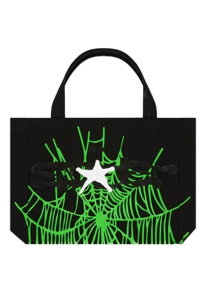 SP5DER Heavy Web tote bag - Black
