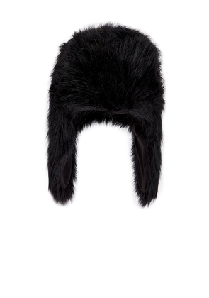 Unreal Fur Wright Hat in Black.