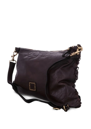 Campomaggi zip-fastening leather shoulder bag - Brown