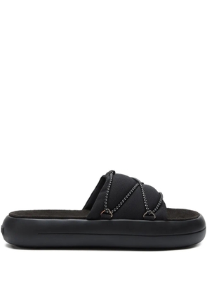 Moon Boot Icon sandals - Black