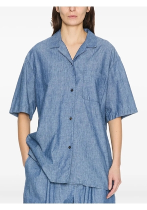 The Row short-sleeve collared shirt - Blue