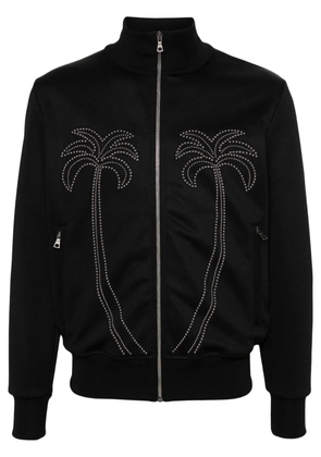 Palm Angels Milano studded track jacket - Black