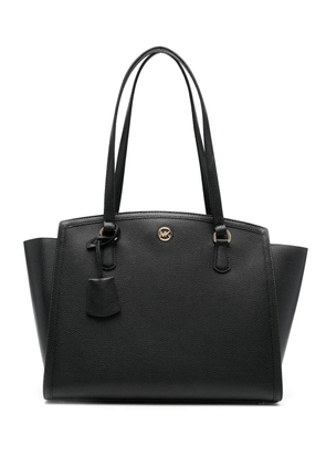 Michael Michael Kors Chantal large pebbled tote bag - Black