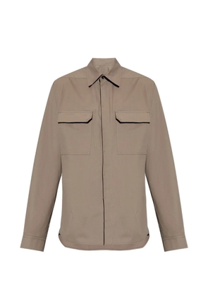 Rick Owens chest-pocket shirt - Neutrals
