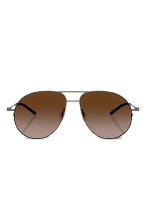 Moncler Eyewear round-frame sunglasses - Grey
