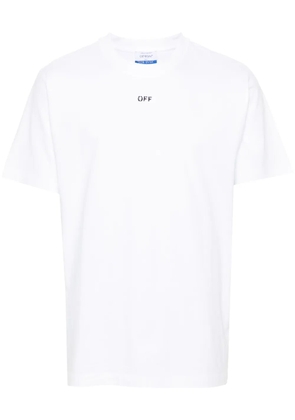 Off-White logo-print cotton T-shirt