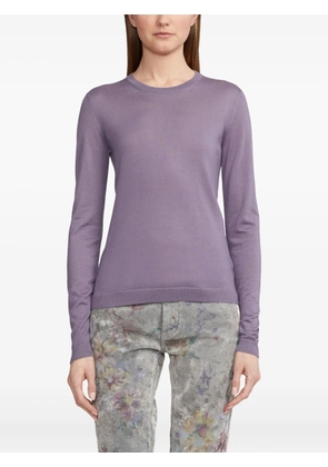 Ralph Lauren Collection long-sleeve knit top - Purple