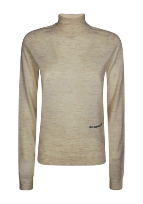 JW Anderson long-sleeve turtleneck T-shirt - Neutrals
