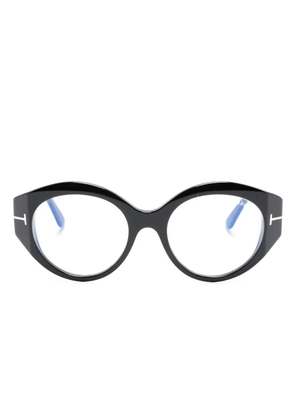 TOM FORD Eyewear round-frame glasses - Black