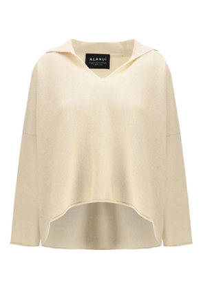 Alanui V-neck cashmere sweater - Neutrals
