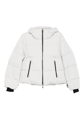 Herno hooded quilted jacket - White