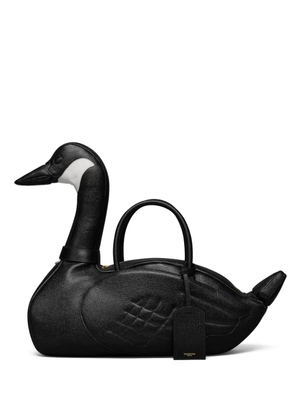 Thom Browne goose-motif tote bag - Black