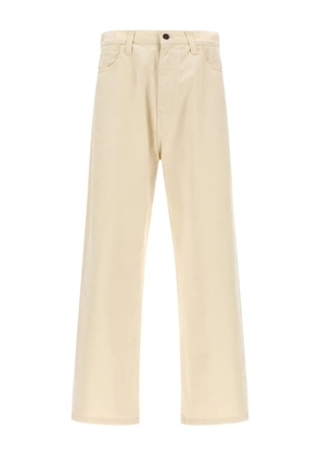 Carhartt WIP five-pocket landon jeans - White