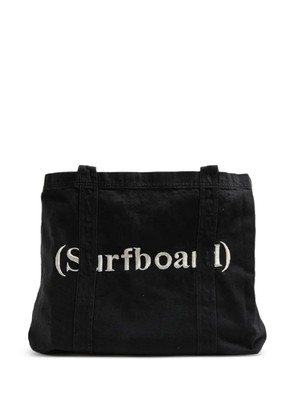 Stockholm Surfboard Club Weekend tote bag - Black