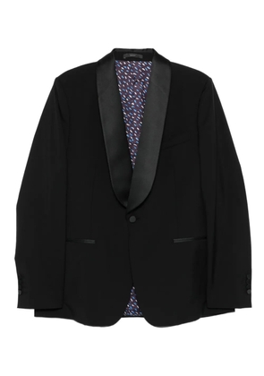 Paul Smith shawl-lapels wool-mohair blend dinner jacket - Black