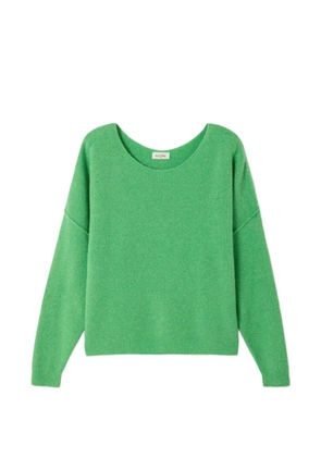 American Vintage Damsville long-sleeve sweater - Green