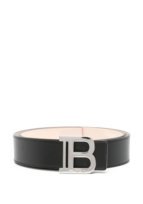 Balmain logo-buckle belt - Black
