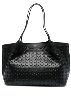Serapian Mini Secret Mosaico Handbag - Black