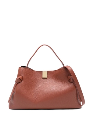 Yuzefi knot-detail tote bag - Brown