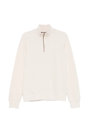 Gant rib half-zip sweater - Neutrals